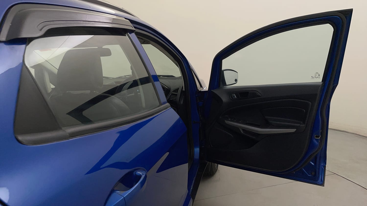 Used 2018 Ford EcoSport Ambiente 1.5L TDCi Diesel Manual interior RIGHT FRONT DOOR OPEN VIEW