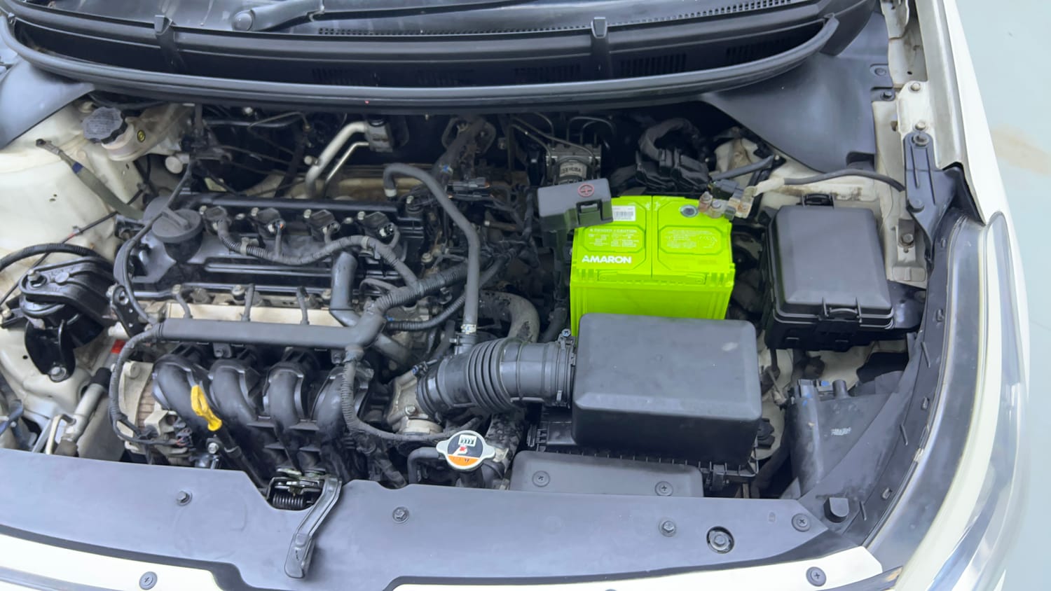 Used 2018 Hyundai Elite i20 Magna Executive 1.2 Petrol Manual engine ENGINE LEFT SIDE VIEW