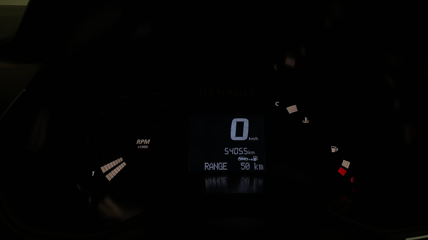 Used 2021 Renault Kiger RXT (O) MT Petrol Manual interior CLUSTERMETER VIEW