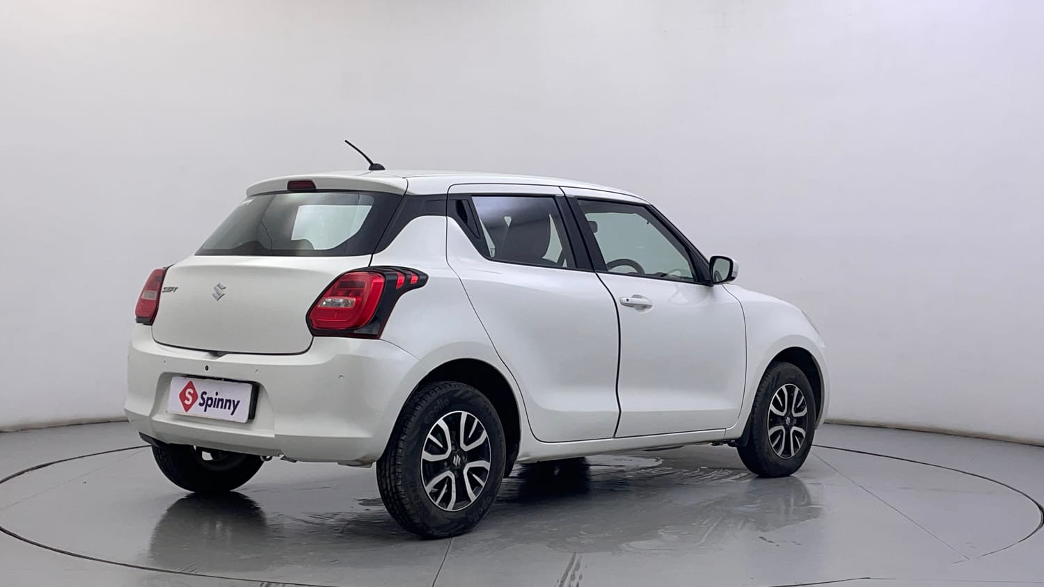Used 2022 Maruti Suzuki Swift VXi Petrol Manual exterior RIGHT REAR CORNER VIEW