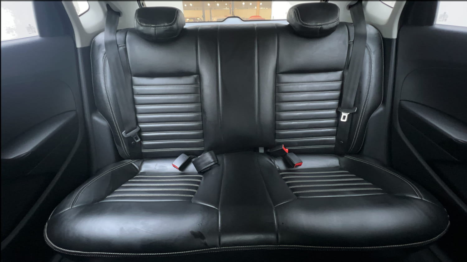 Used 2020 Volkswagen Polo Trendline 1.0L (P) Petrol Manual interior REAR SEAT CONDITION VIEW