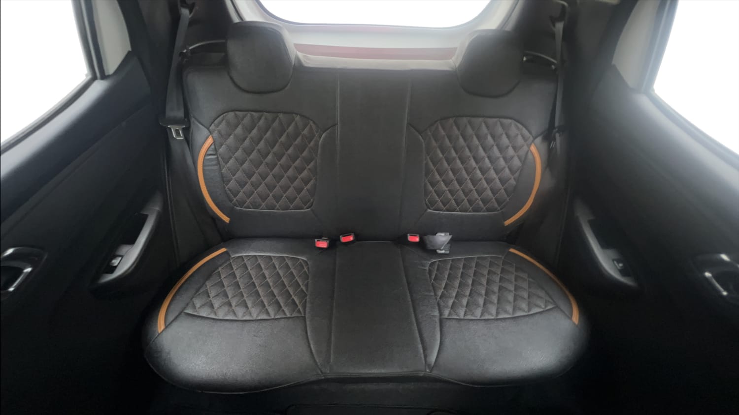 Used 2020 Renault Kwid CLIMBER 1.0 AMT Opt Petrol Automatic interior REAR SEAT CONDITION VIEW