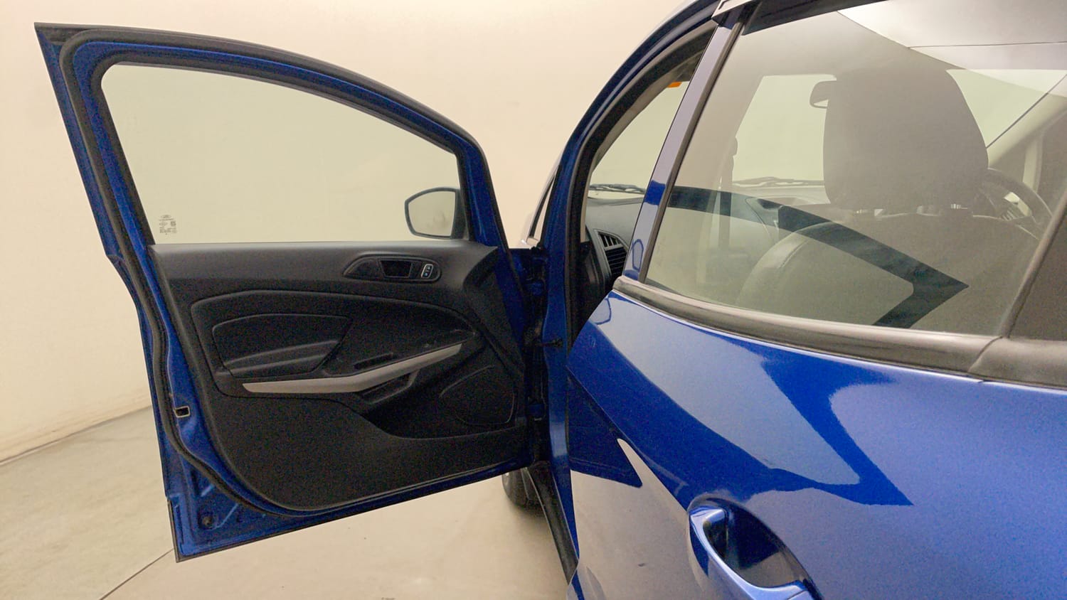 Used 2018 Ford EcoSport Ambiente 1.5L TDCi Diesel Manual interior LEFT FRONT DOOR OPEN VIEW