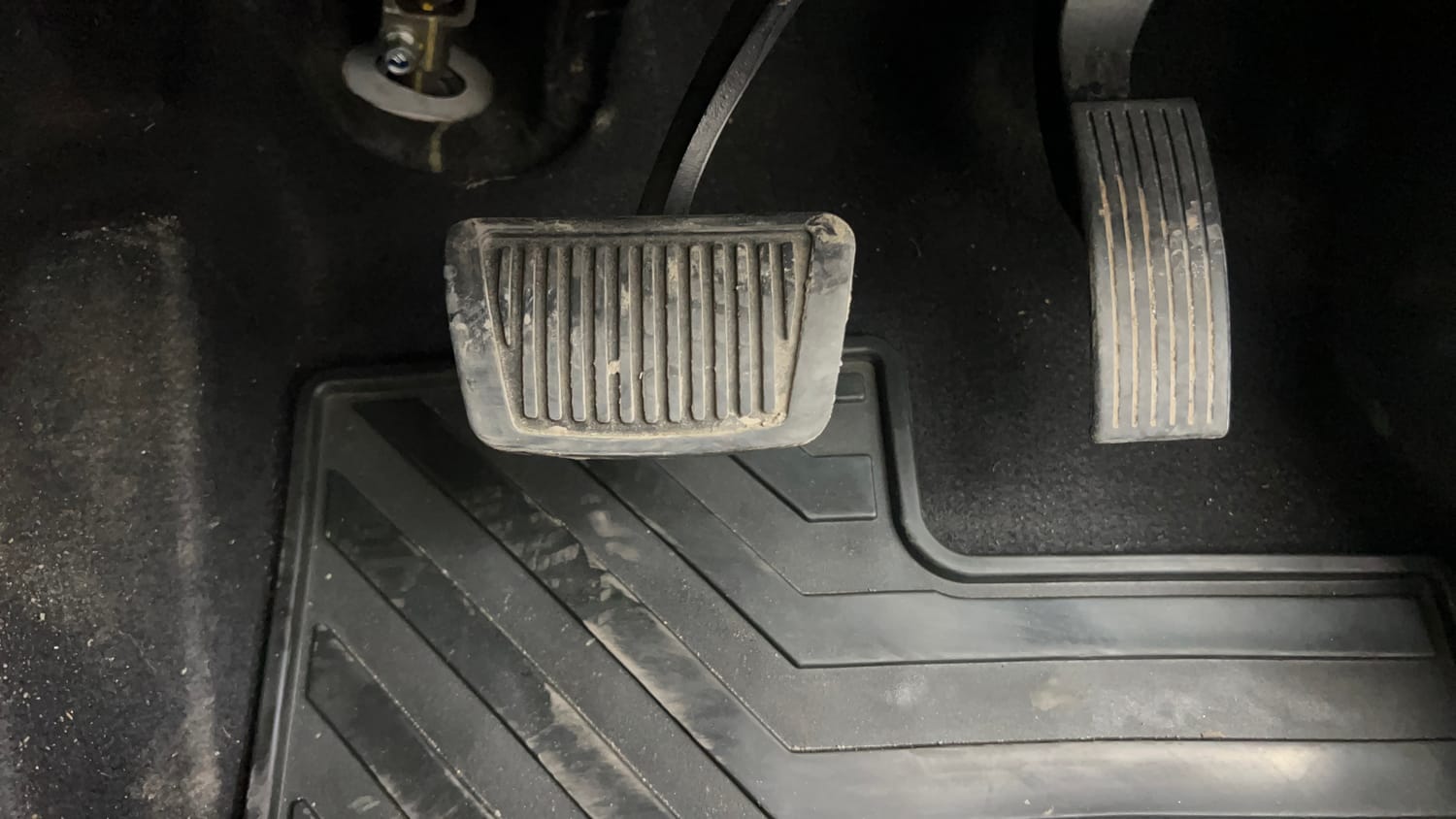 Used 2020 Hyundai Aura SX Plus 1.2 AMT Petrol Petrol Automatic interior PEDALS VIEW