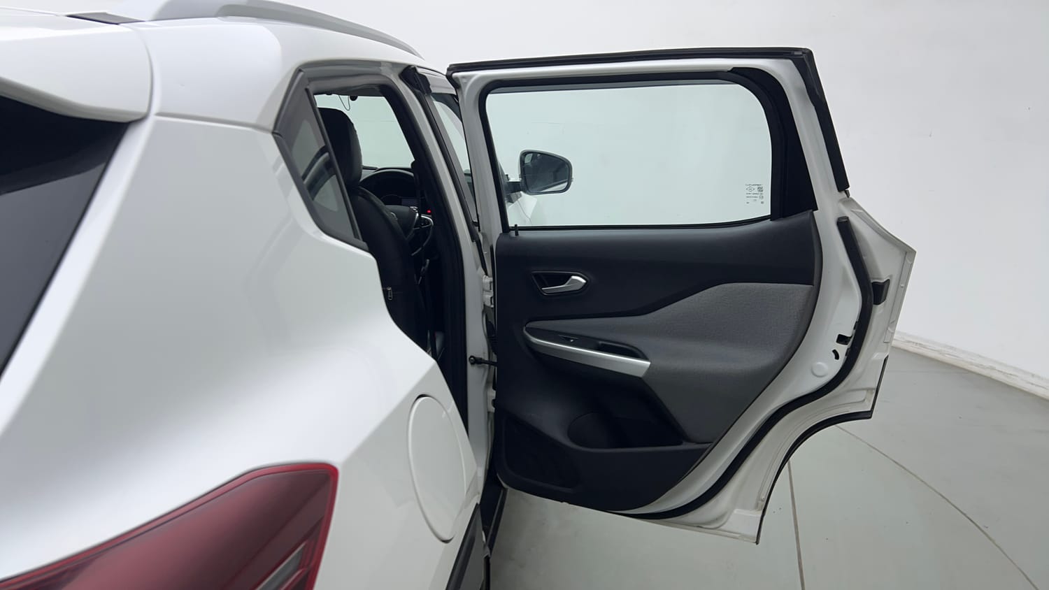 Used 2023 Nissan Magnite XL Petrol Manual interior RIGHT REAR DOOR OPEN VIEW