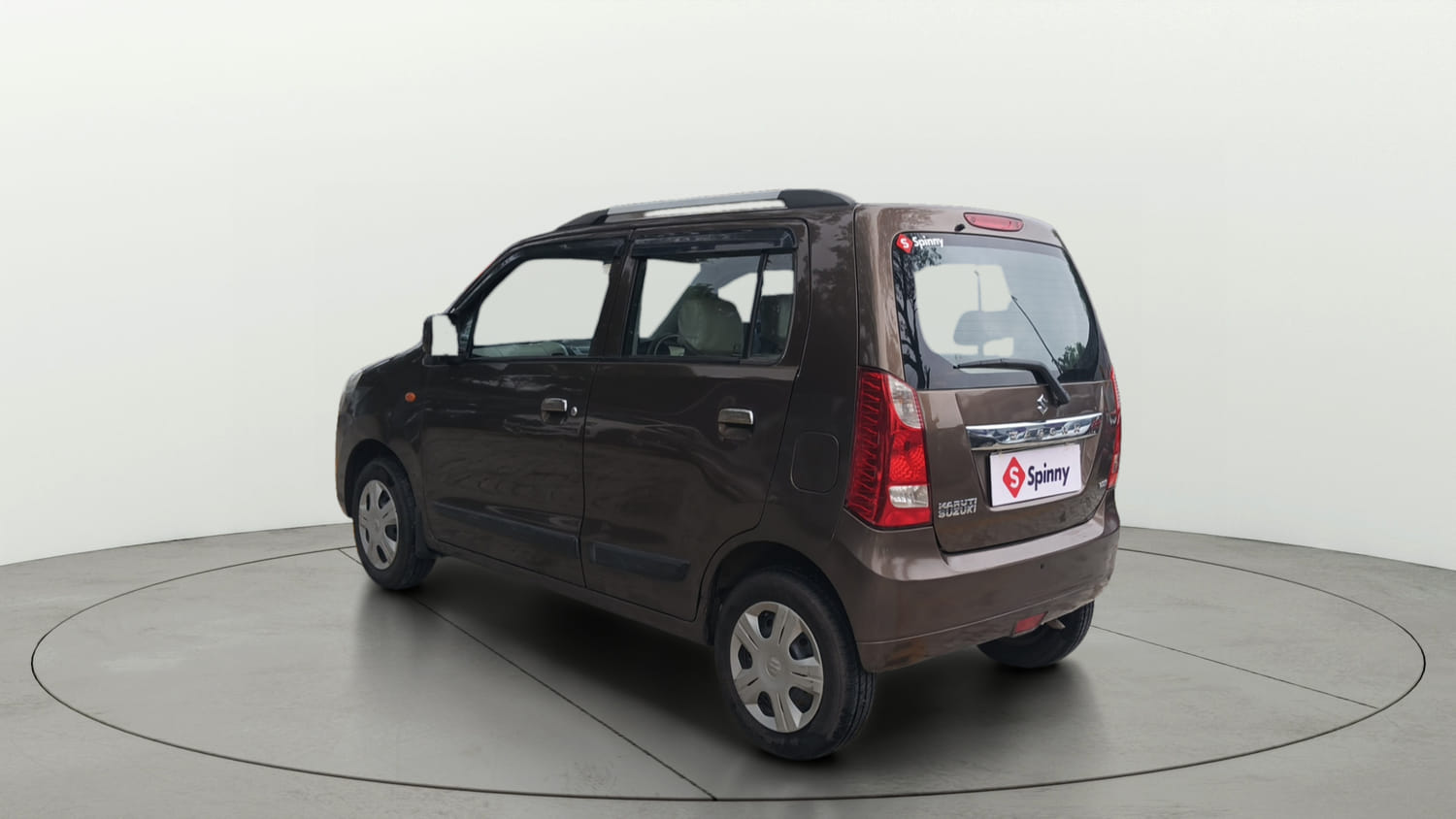 Used 2016 Maruti Suzuki Wagon R VXI Petrol Manual exterior LEFT REAR CORNER VIEW