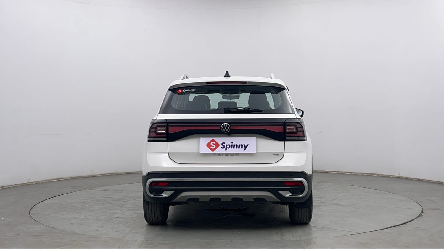 Used 2024 Volkswagen Taigun Highline 1.0 TSI MT Petrol Manual exterior BACK VIEW