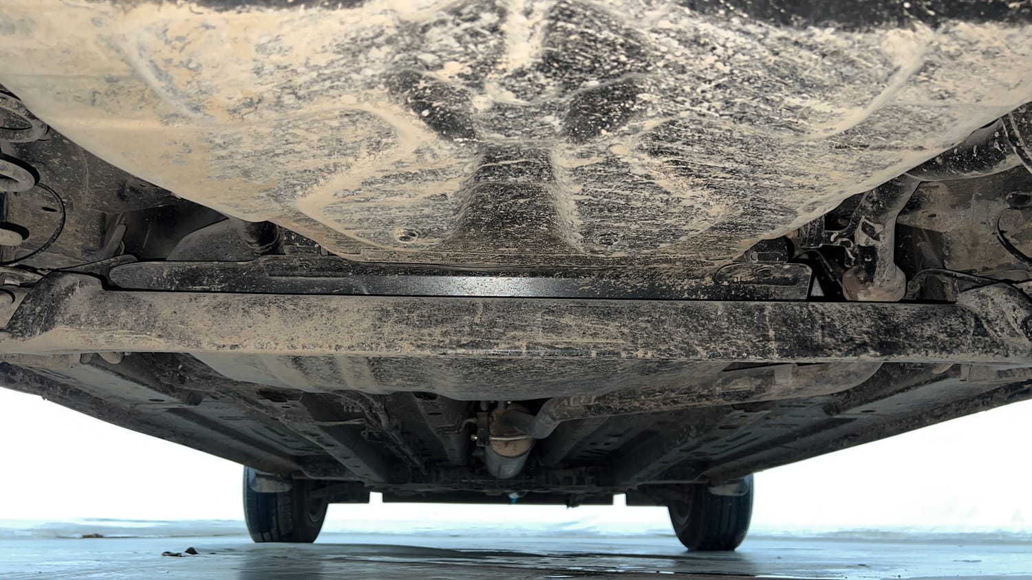 Used 2023 Tata Punch Pure MT Petrol Manual extra REAR UNDERBODY VIEW (TAKEN FROM REAR)
