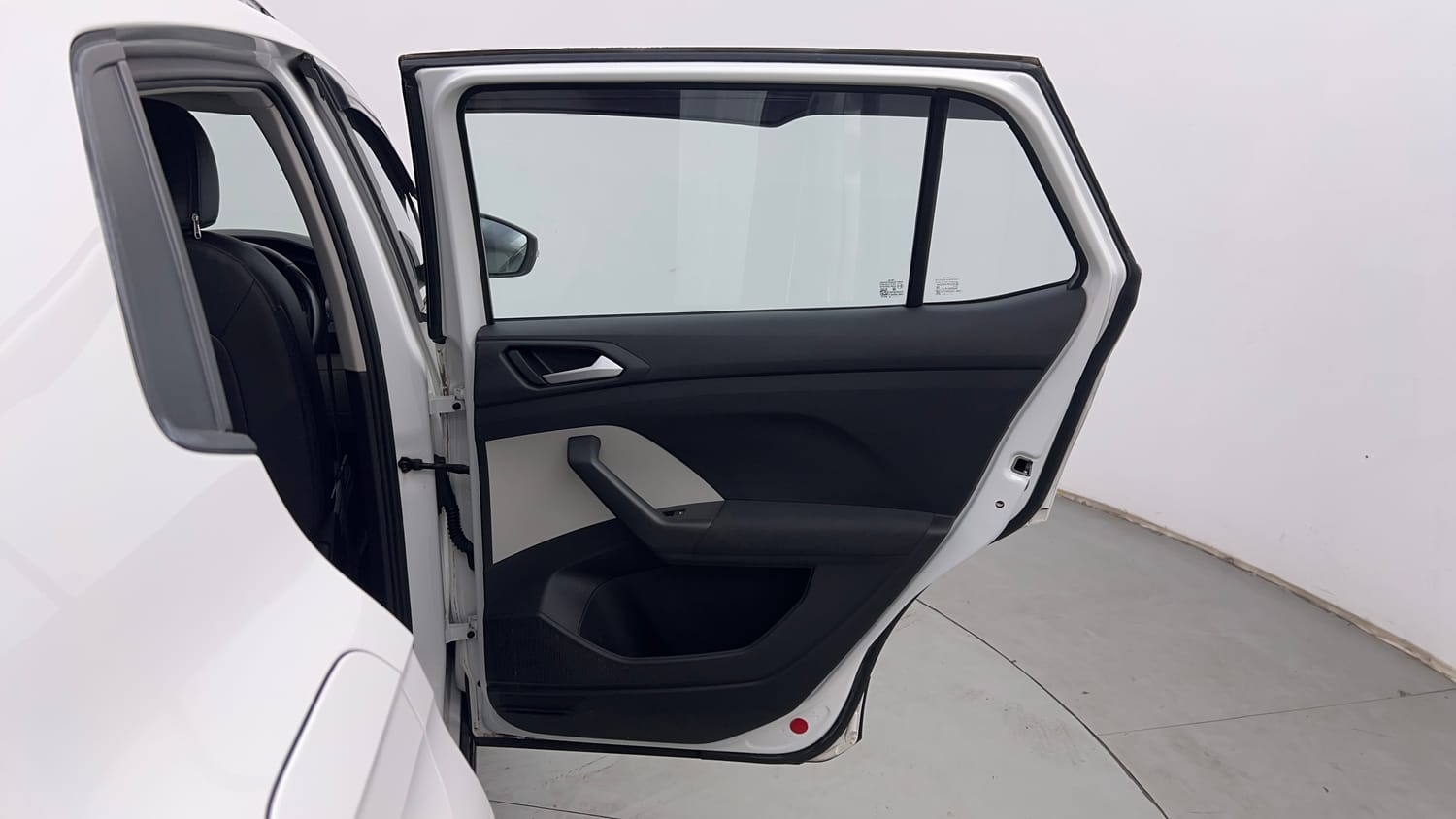 Used 2024 Volkswagen Taigun Highline 1.0 TSI MT Petrol Manual interior RIGHT REAR DOOR OPEN VIEW