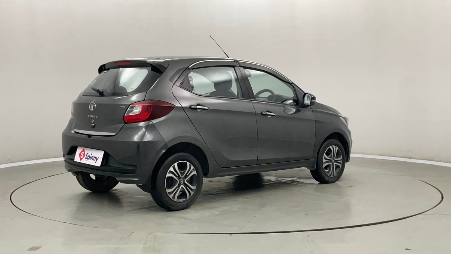 Used 2022 Tata Tiago Revotron XZ Plus Cng (outside fitted) Cng Manual exterior RIGHT REAR CORNER VIEW