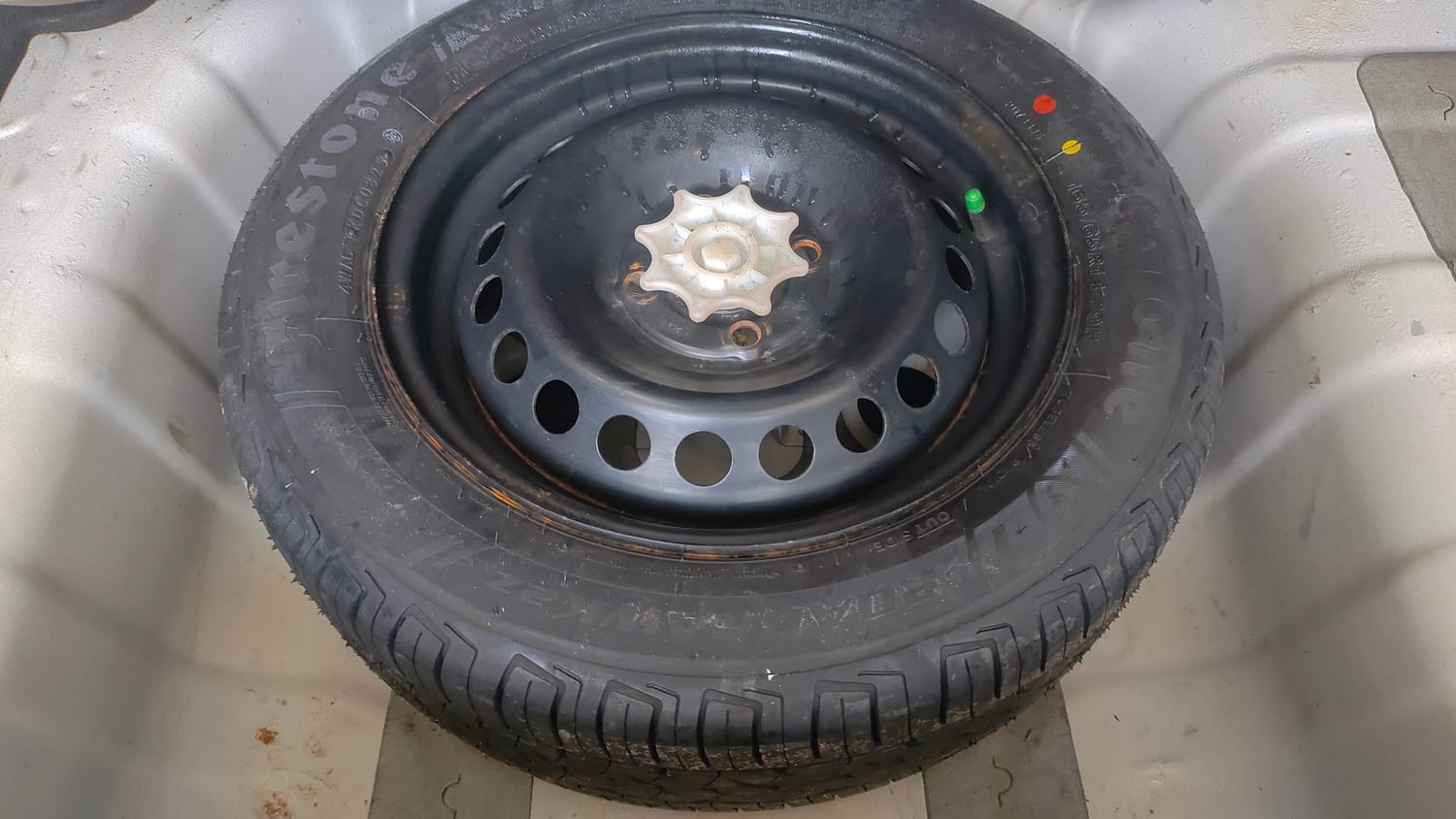 Used 2017 Hyundai Xcent SX Petrol Manual tyres SPARE TYRE VIEW