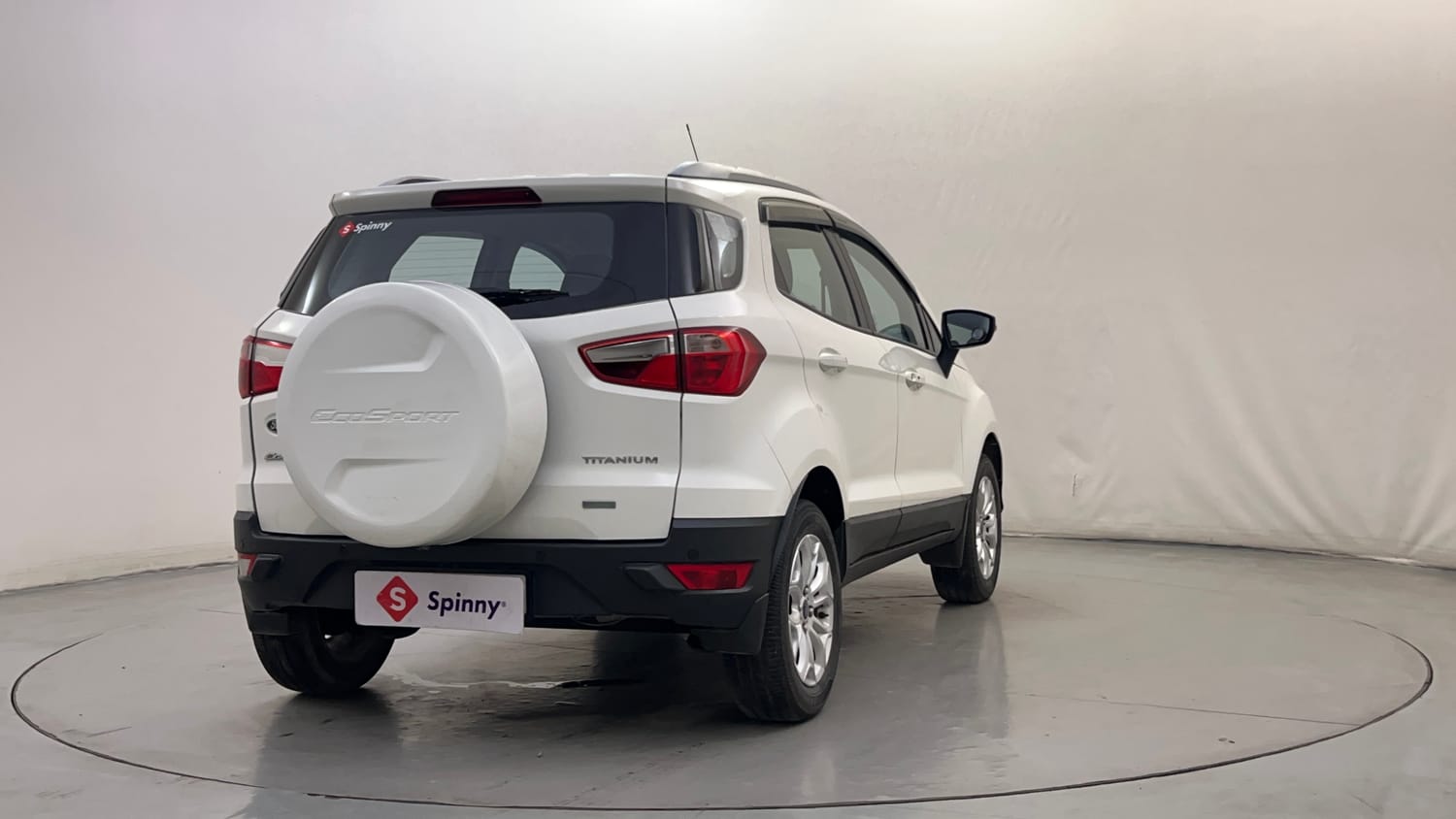Used 2016 Ford EcoSport Titanium+ 1.0L EcoBoost Petrol Manual exterior RIGHT REAR CORNER VIEW