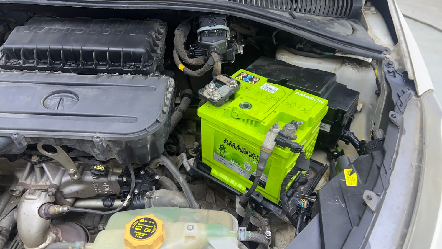 Used 2020 Tata Tigor XZ Plus Petrol Manual engine ENGINE LEFT SIDE VIEW