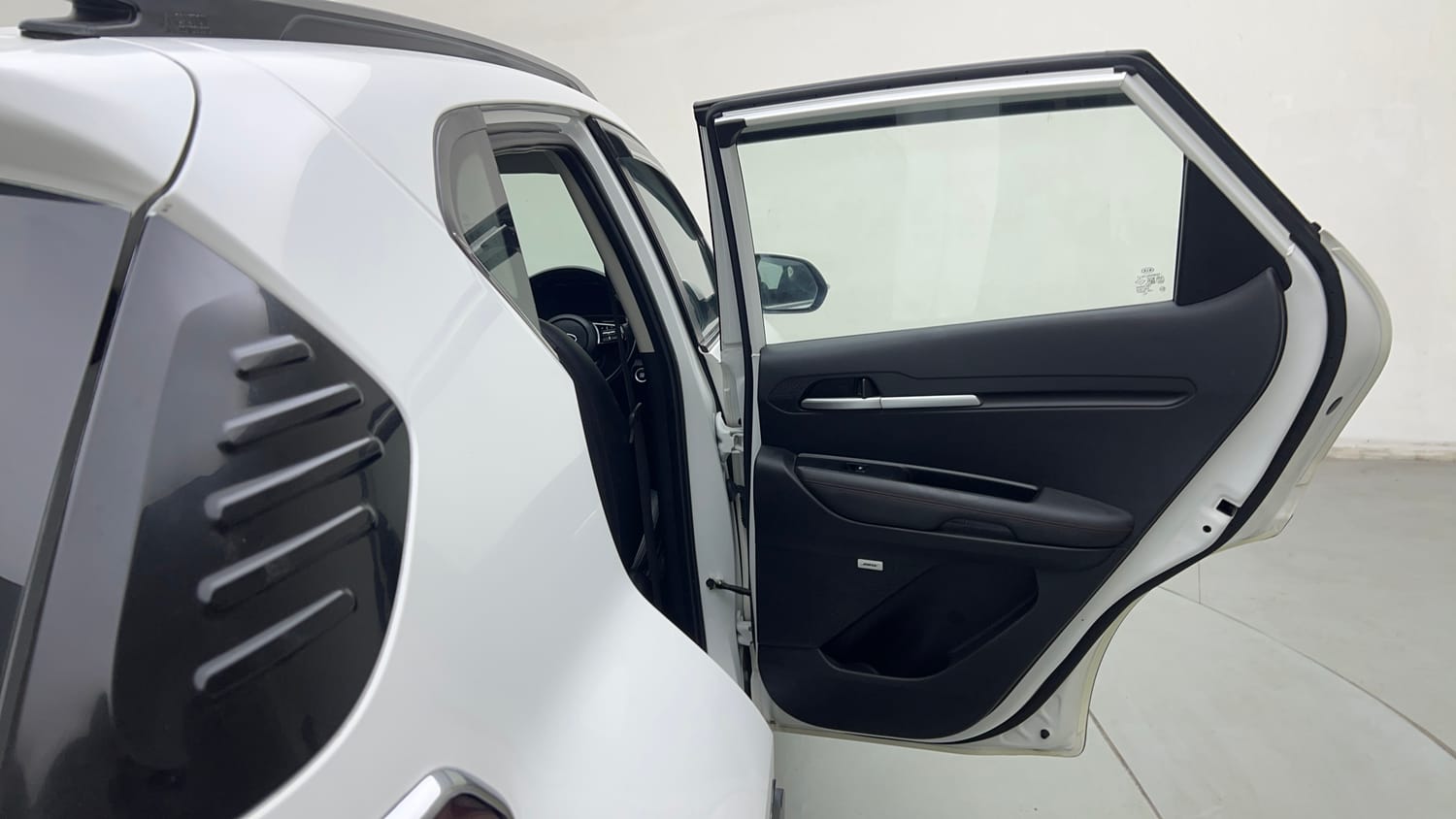 Used 2021 Kia Sonet GTX Plus 1.5 AT Diesel Automatic interior RIGHT REAR DOOR OPEN VIEW