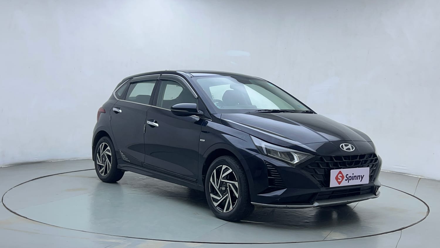 Used 2024 Hyundai New i20 Asta (O) 1.2 IVT Petrol Automatic exterior RIGHT FRONT CORNER VIEW