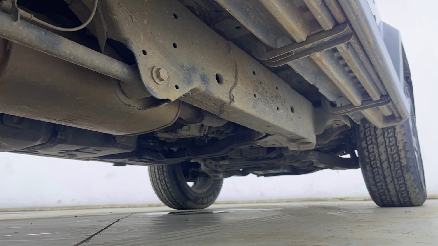 Used 2021 mahindra Thar LX Hard Top Diesel MT 4WD Diesel Manual extra REAR RIGHT UNDERBODY VIEW