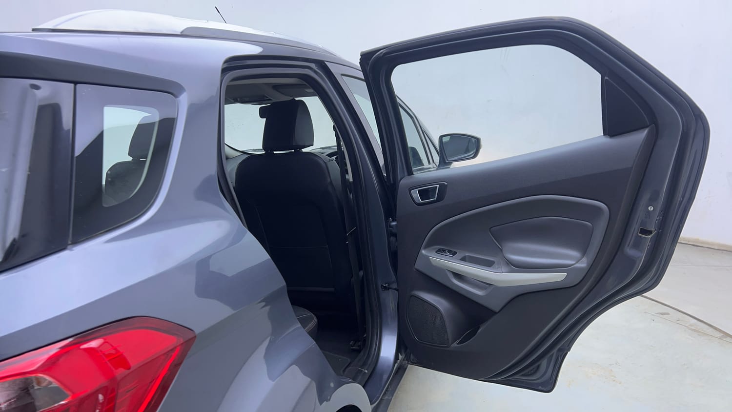 Used 2016 Ford EcoSport Titanium+ 1.5L TDCi Diesel Manual interior RIGHT REAR DOOR OPEN VIEW