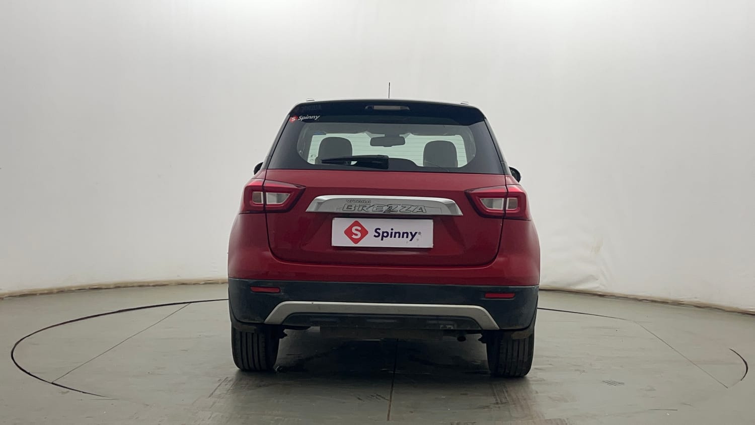 Used 2022 Maruti Suzuki Vitara Brezza [2020-2022] ZXI Plus Dual Tone Petrol Manual exterior BACK VIEW