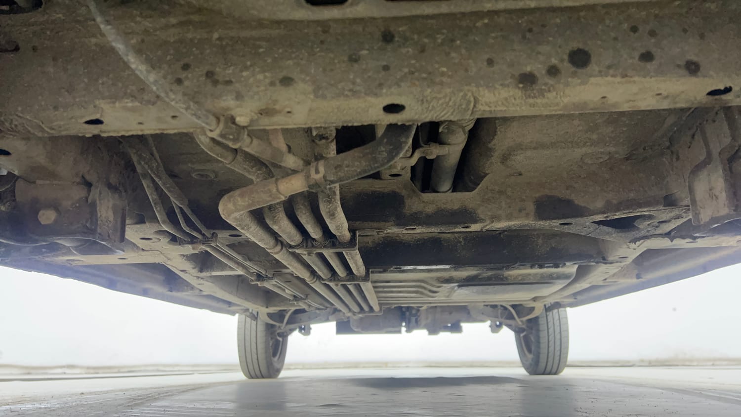 Used 2016 Tata Nano GenX XT Petrol Manual extra FRONT LEFT UNDERBODY VIEW
