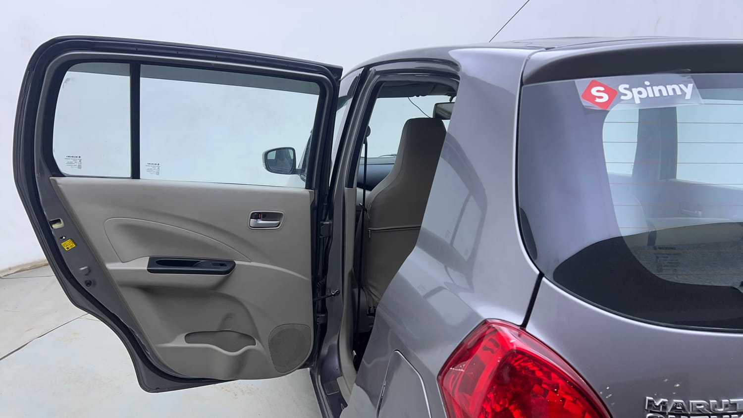 Used 2017 Maruti Suzuki Celerio ZXi AMT Petrol Automatic interior LEFT REAR DOOR OPEN VIEW