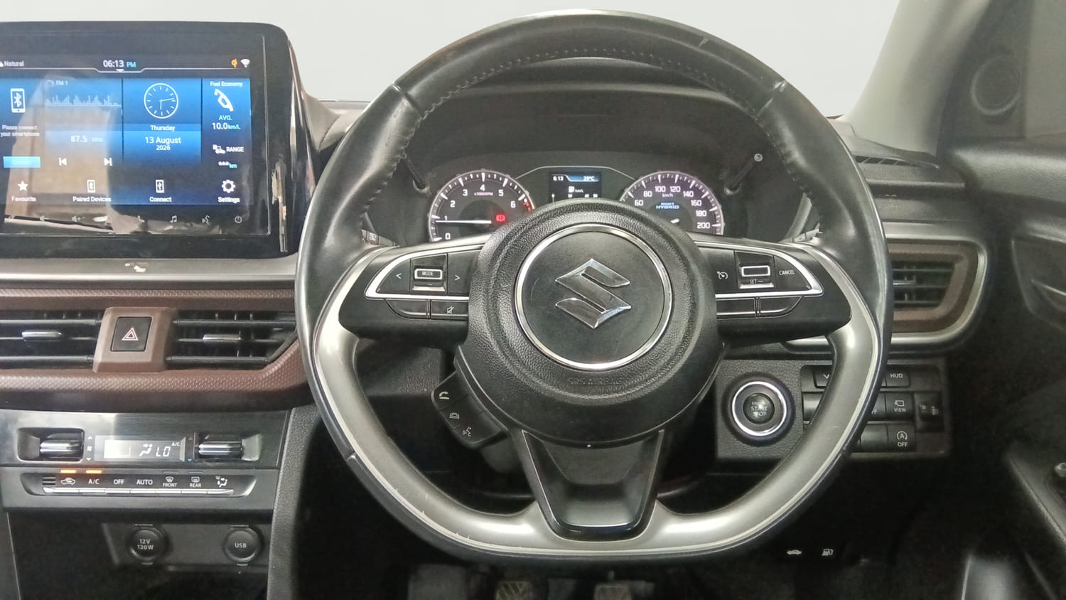 Used 2022 Maruti Suzuki Brezza ZXi Plus Petrol Manual interior STEERING VIEW
