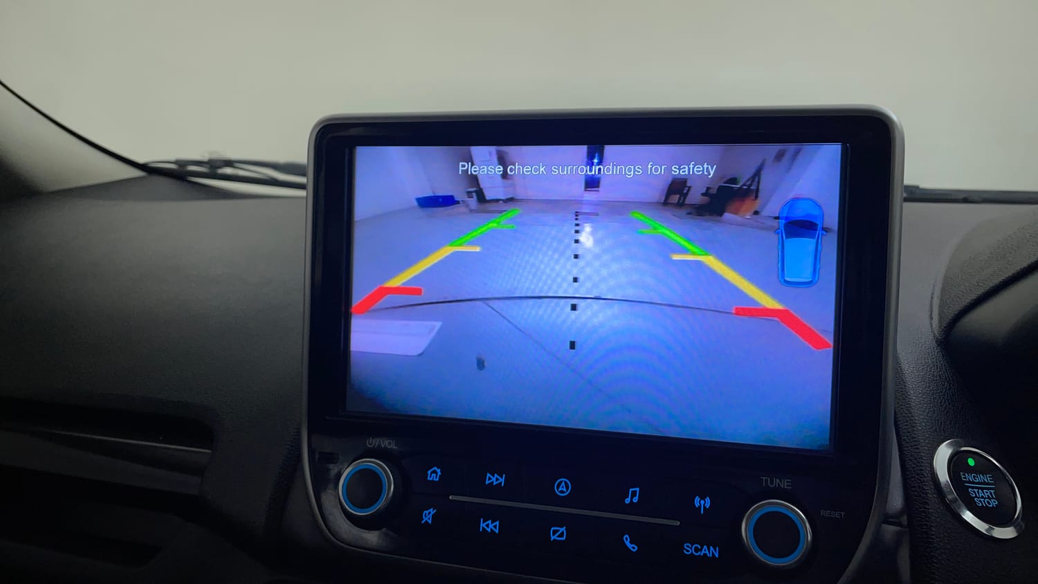 Used 2018 Ford EcoSport Titanium 1.5L Ti-VCT Petrol Manual top_features Rear camera