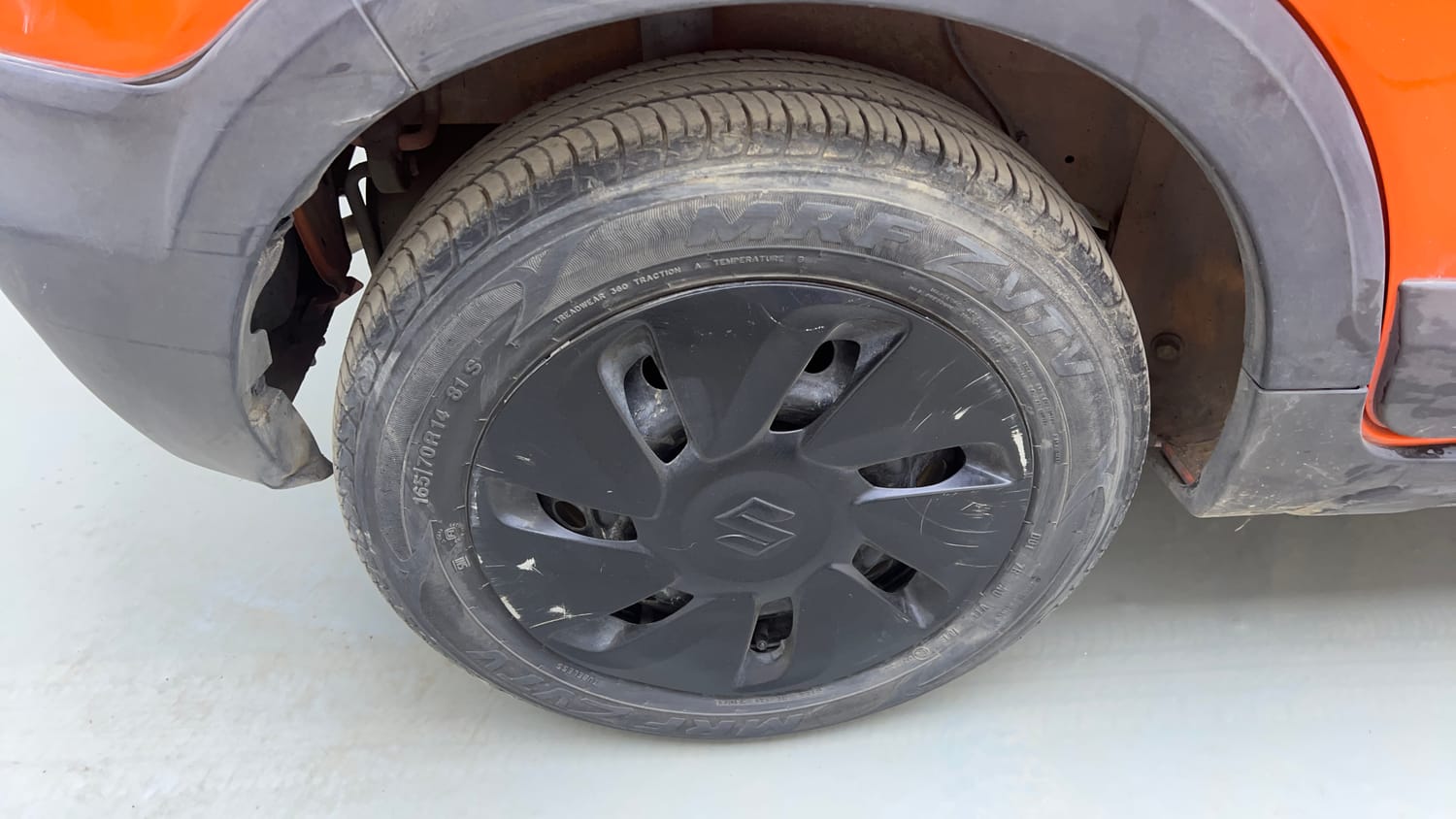 Used 2019 Maruti Suzuki Celerio X ZXi Petrol Manual tyres RIGHT REAR TYRE RIM VIEW