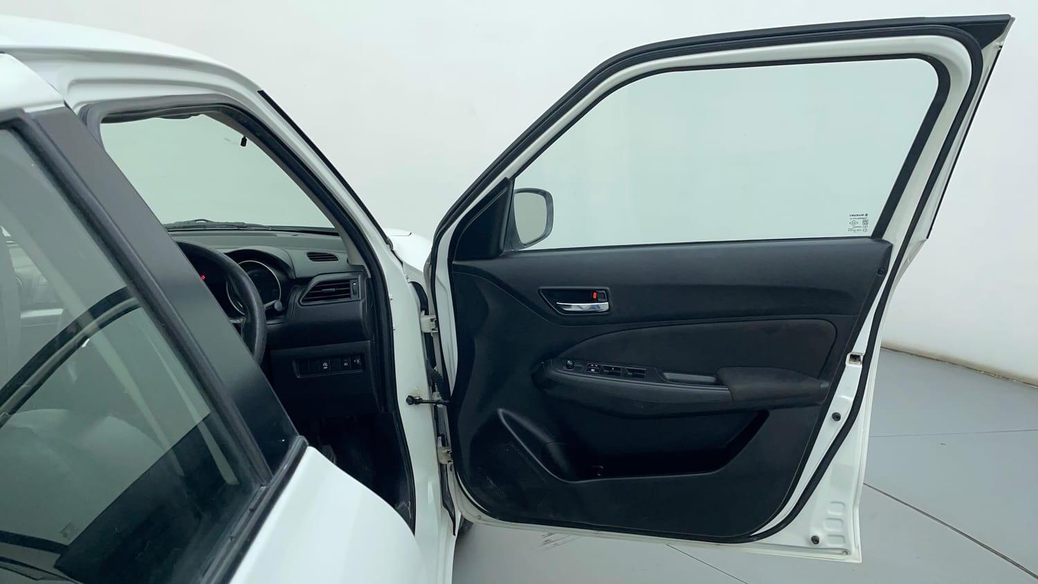 Used 2022 Maruti Suzuki Swift VXi Petrol Manual interior RIGHT FRONT DOOR OPEN VIEW