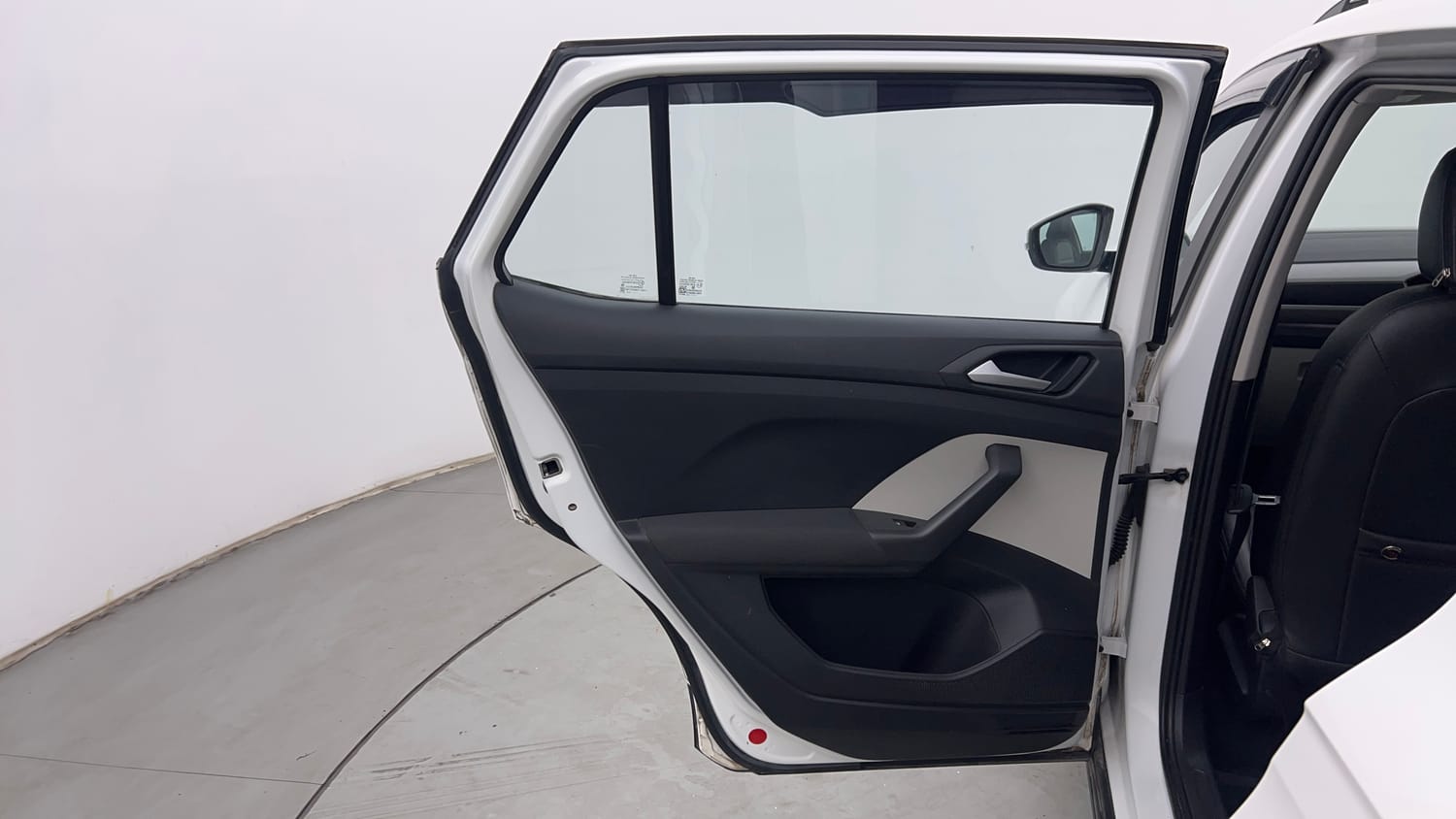 Used 2024 Volkswagen Taigun Highline 1.0 TSI MT Petrol Manual interior LEFT REAR DOOR OPEN VIEW