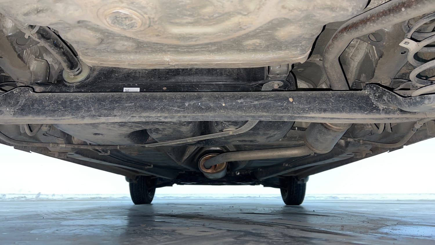 Used 2024 Maruti Suzuki Alto K10 VXi Plus AGS Petrol Automatic extra REAR UNDERBODY VIEW (TAKEN FROM REAR)
