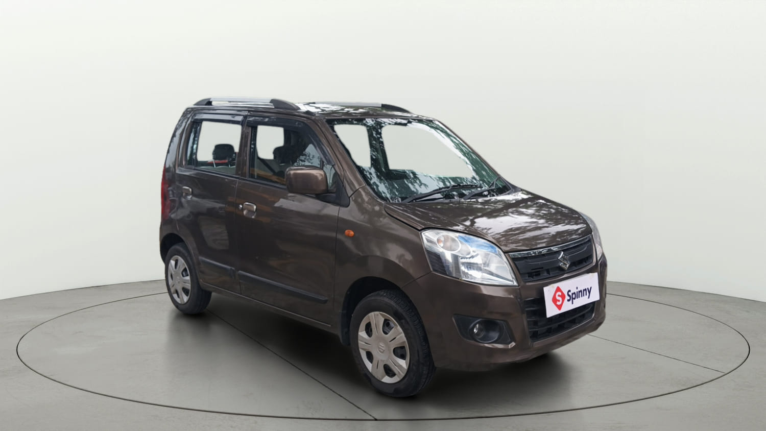 Used 2016 Maruti Suzuki Wagon R VXI Petrol Manual exterior RIGHT FRONT CORNER VIEW