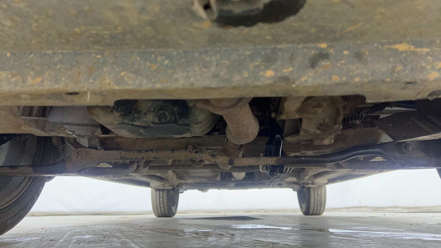 Used 2020 Tata Tigor XZ Plus Petrol Manual extra FRONT LEFT UNDERBODY VIEW