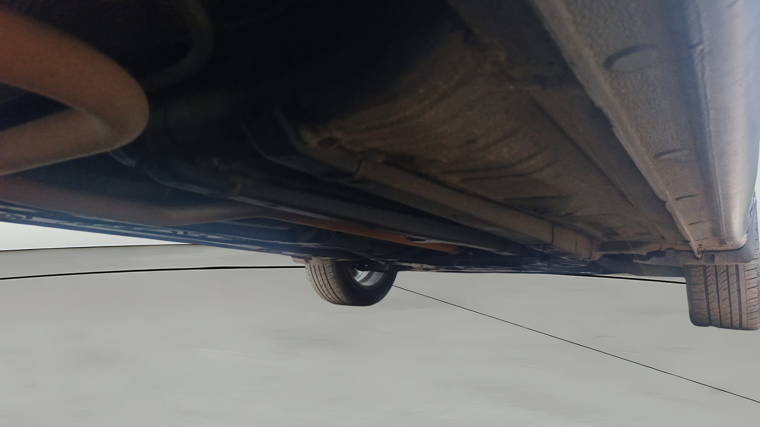 Used 2018 Hyundai Elite i20 Asta 1.2 Petrol Manual extra REAR RIGHT UNDERBODY VIEW