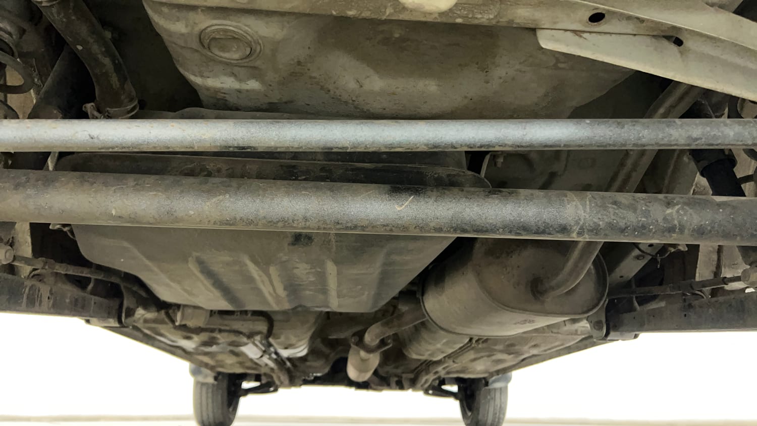 Used 2018 Maruti Suzuki Alto K10 LXi Petrol Manual extra REAR UNDERBODY VIEW (TAKEN FROM REAR)