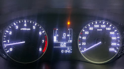Used 2015 Hyundai Elite i20 Sportz 1.2 (O) Petrol Manual interior CLUSTERMETER VIEW