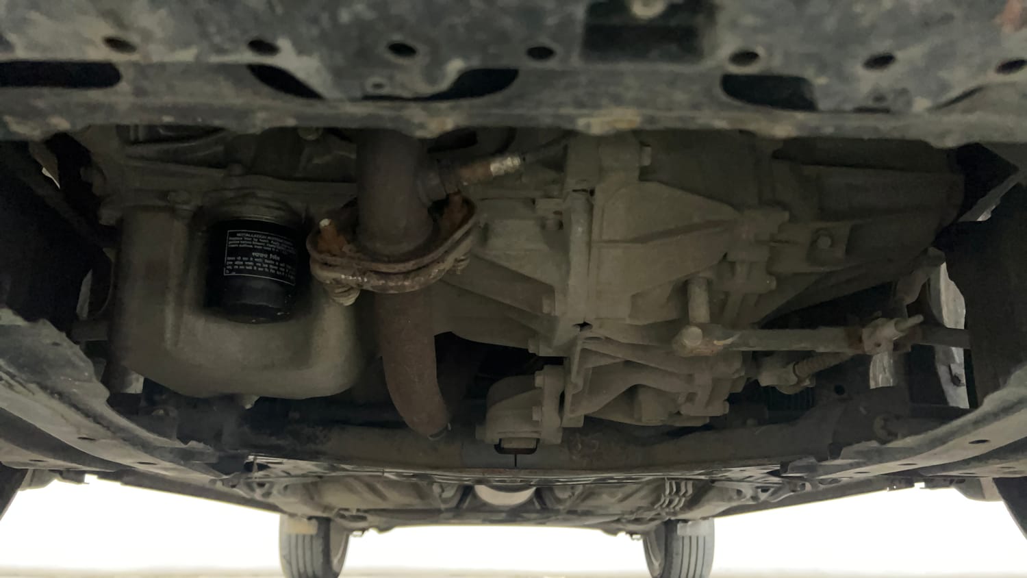 Used 2019 Maruti Suzuki Baleno Alpha Petrol Manual extra FRONT LEFT UNDERBODY VIEW