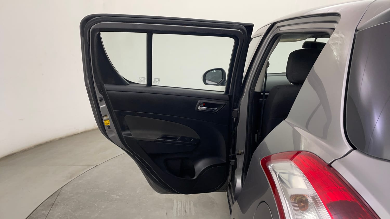 Used 2014 Maruti Suzuki Swift VXi Petrol Manual interior LEFT REAR DOOR OPEN VIEW