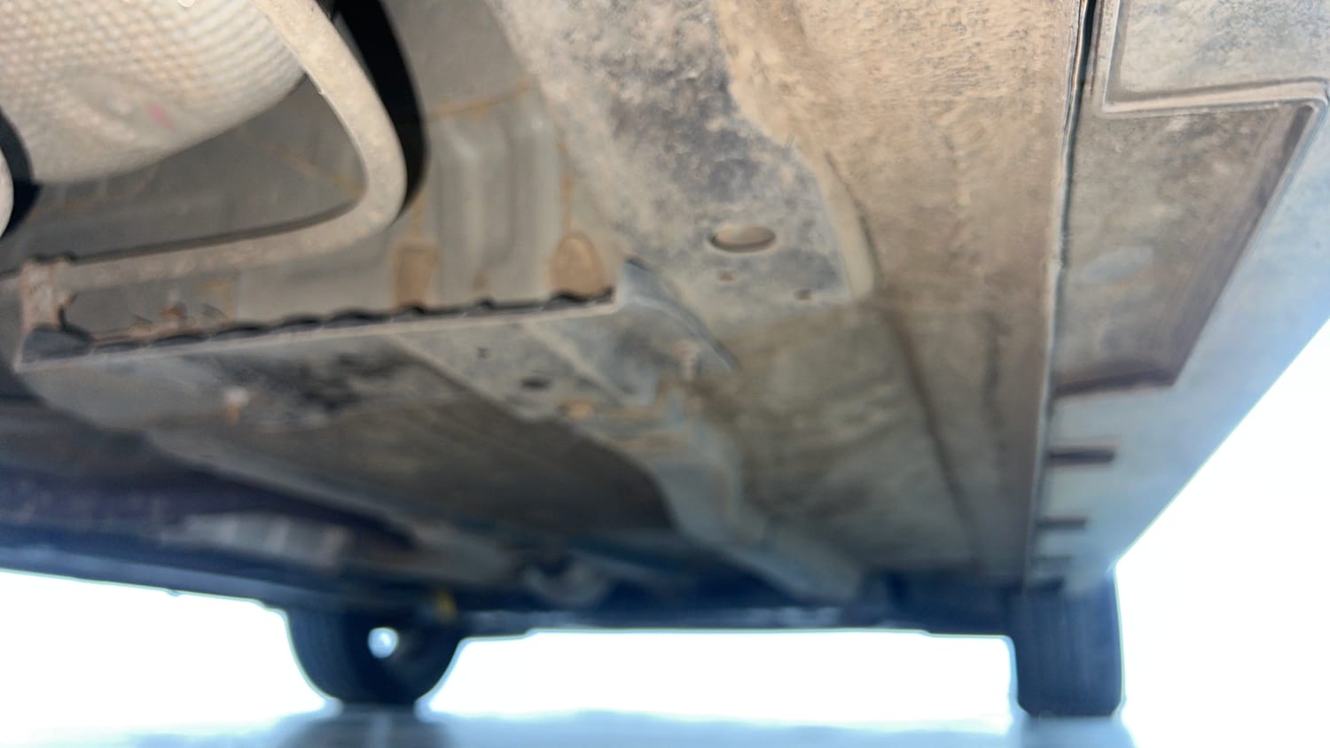 Used 2024 Hyundai New i20 Asta (O) 1.2 IVT Petrol Automatic extra REAR RIGHT UNDERBODY VIEW