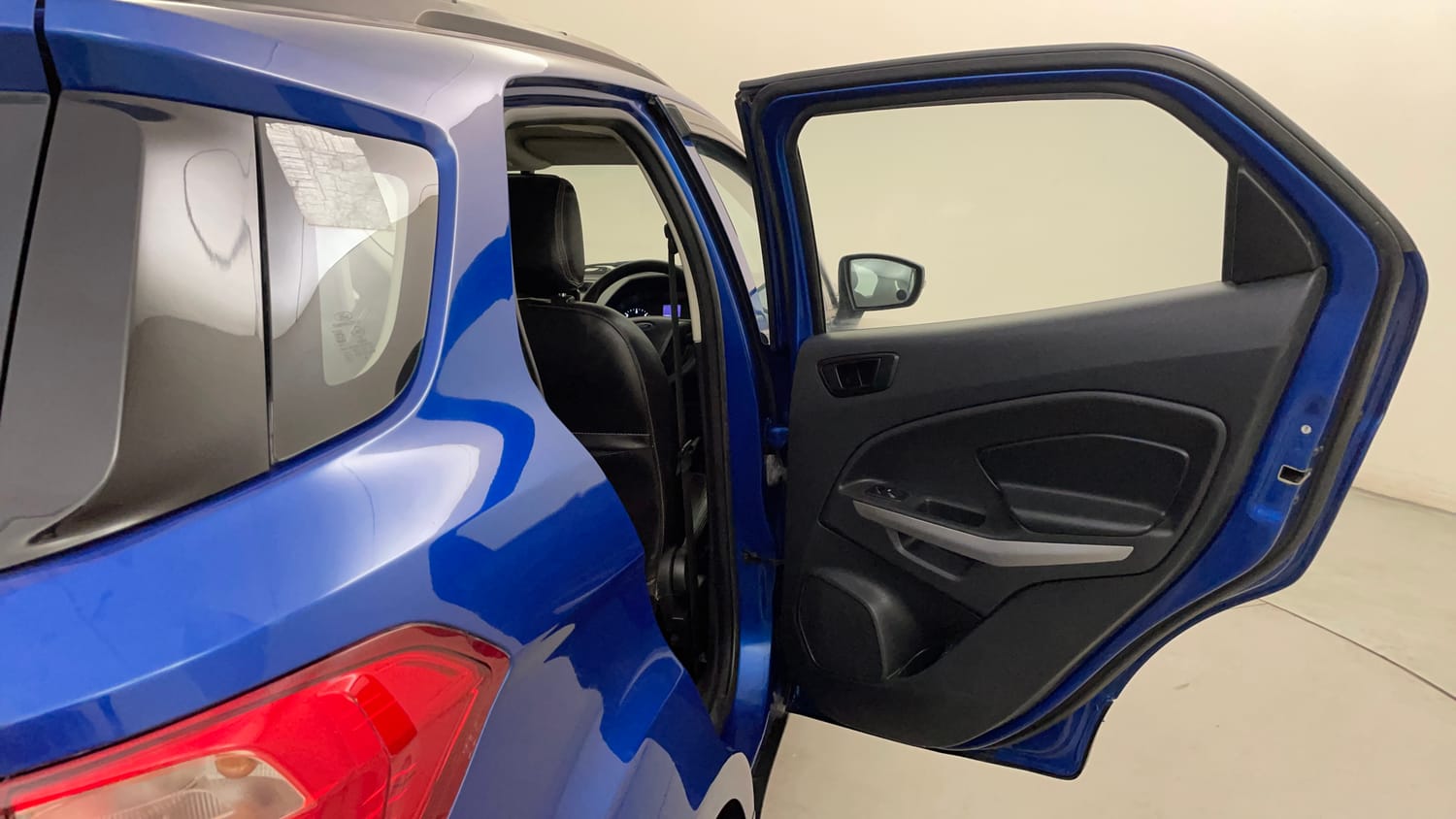 Used 2018 Ford EcoSport Ambiente 1.5L TDCi Diesel Manual interior RIGHT REAR DOOR OPEN VIEW