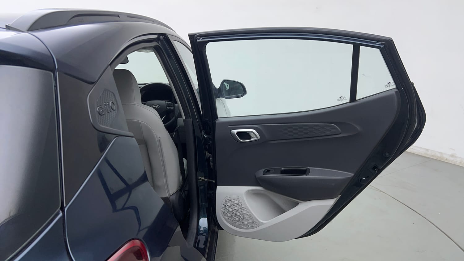 Used 2024 Hyundai Grand i10 Nios Sportz 1.2 Kappa VTVT Petrol Manual interior RIGHT REAR DOOR OPEN VIEW