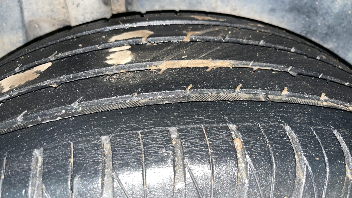 Used 2022 Toyota Urban Cruiser High Grade AT Petrol Automatic tyres RIGHT REAR TYRE TREAD VIEW