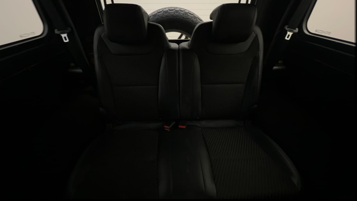 Used 2023 Mahindra Thar LX Hard Top Petrol AT RWD Petrol Automatic interior REAR SEAT CONDITION VIEW