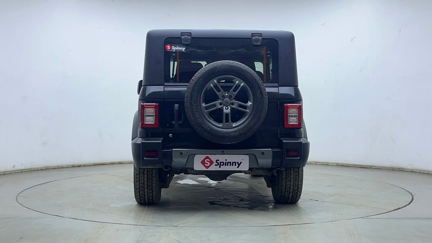Used 2021 mahindra Thar LX Hard Top Diesel MT 4WD Diesel Manual exterior BACK VIEW