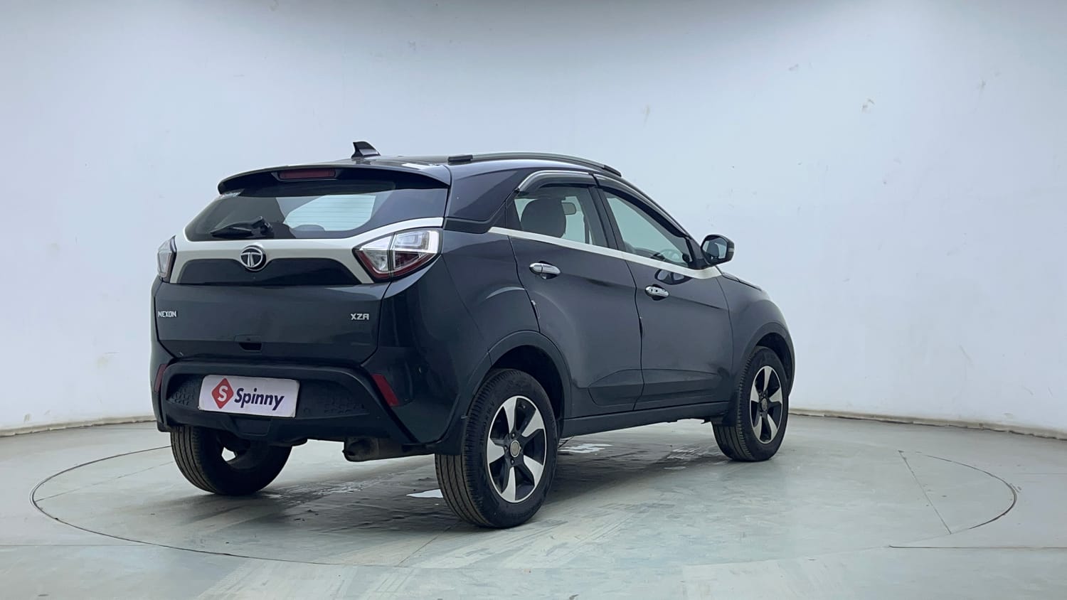 Used 2019 Tata Nexon XZA Plus Petrol Petrol Automatic exterior RIGHT REAR CORNER VIEW