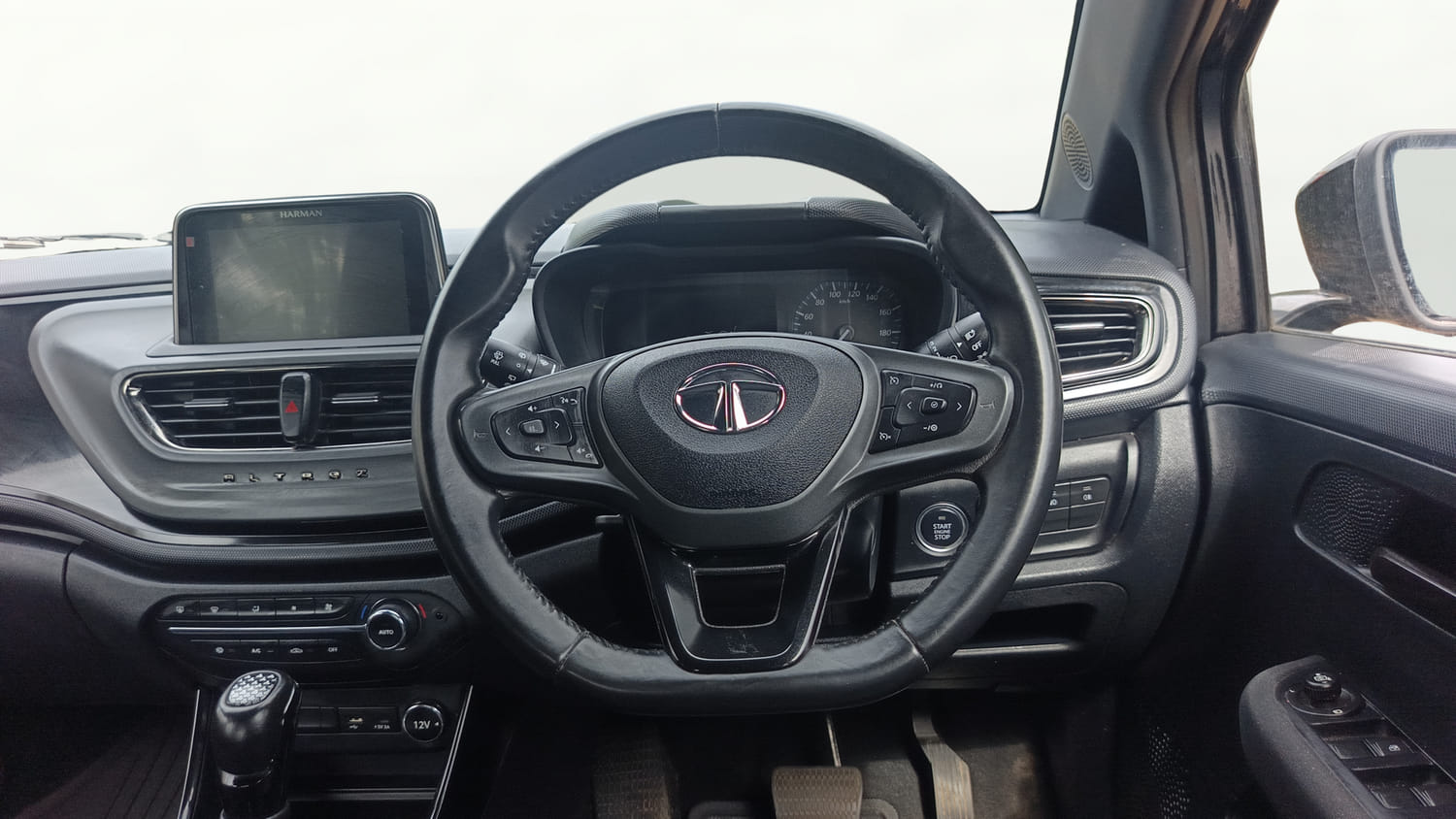 Used 2023 Tata Altroz XZA Plus (S) Dark Edition Petrol Automatic interior STEERING VIEW