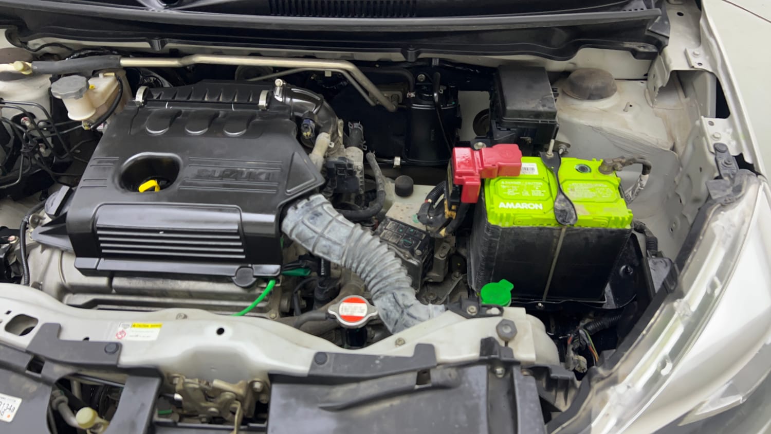 Used 2017 Maruti Suzuki Celerio ZXI (O) AMT Petrol Automatic engine ENGINE LEFT SIDE VIEW
