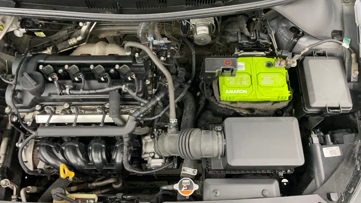 Used 2019 Hyundai Elite i20 Sportz Plus 1.2 Petrol Manual engine ENGINE LEFT SIDE VIEW