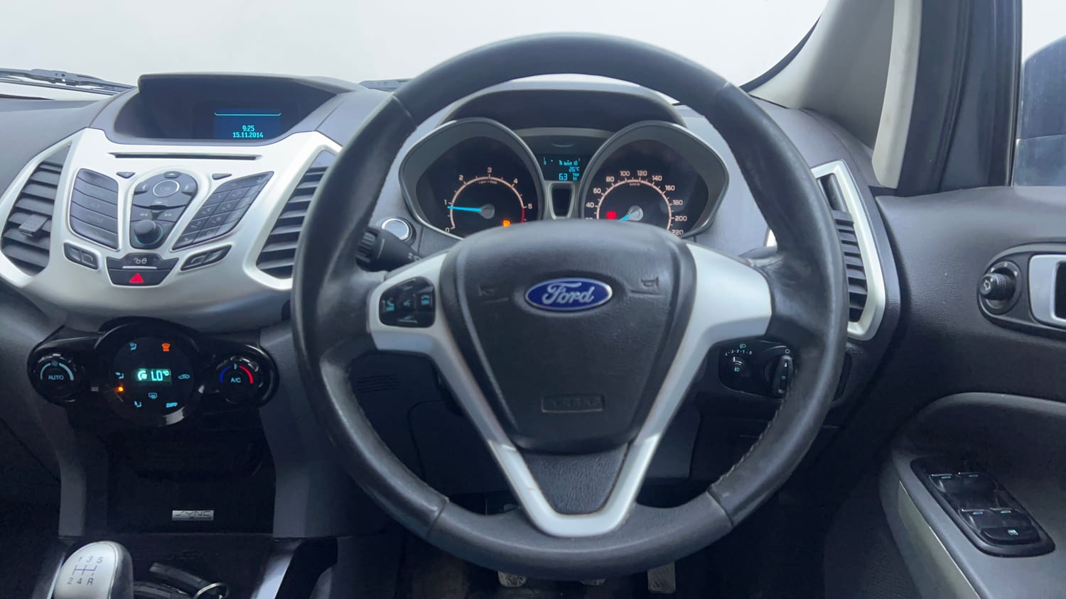 Used 2016 Ford EcoSport Titanium+ 1.5L TDCi Diesel Manual interior STEERING VIEW