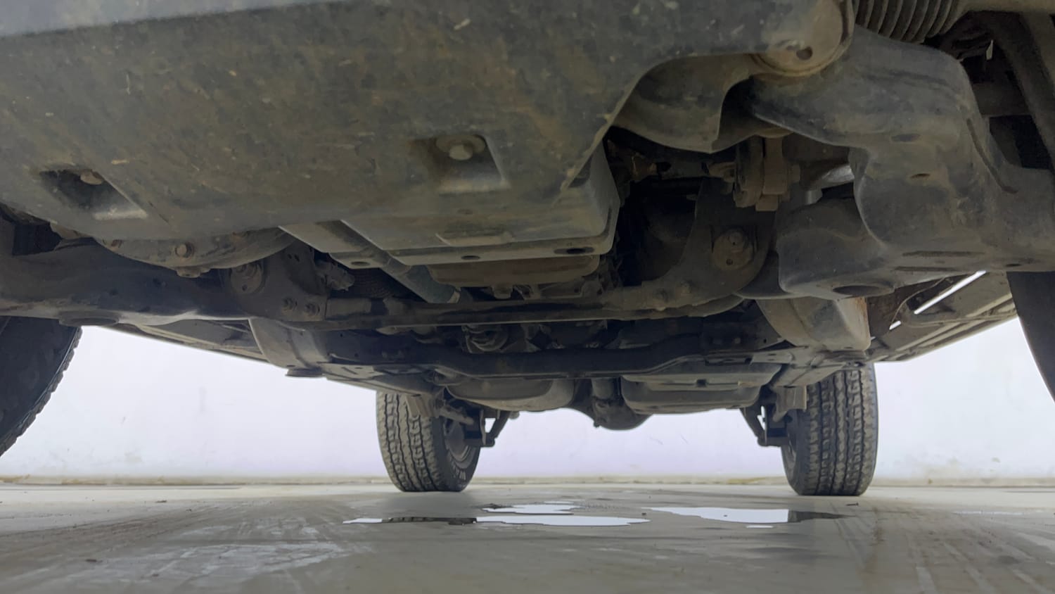 Used 2021 mahindra Thar LX Hard Top Diesel MT 4WD Diesel Manual extra FRONT LEFT UNDERBODY VIEW