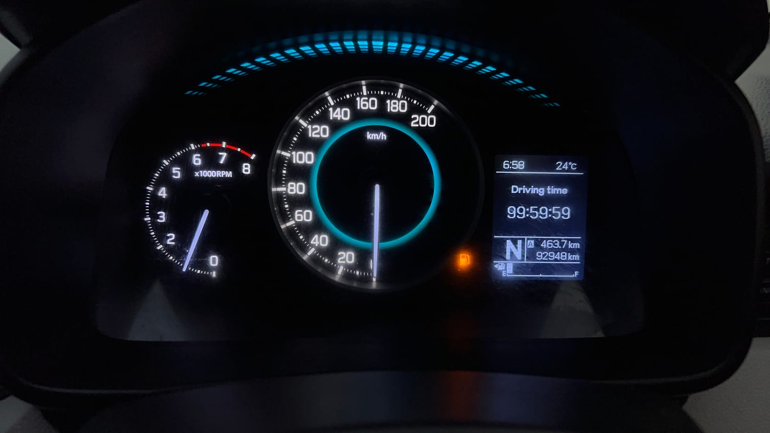 Used 2018 Maruti Suzuki Ignis Alpha 1.2 AMT Petrol Automatic interior CLUSTERMETER VIEW